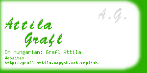 attila grafl business card